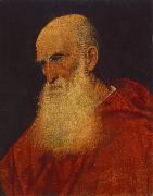 TIZIANO Vecellio Portrait of an Old Man (Pietro Cardinal Bembo) fgj Sweden oil painting reproduction